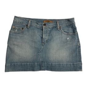 Denim mini skirt size 8 Arden B